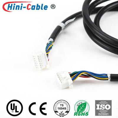 China Kundenspezifische Länge 1500mm 2x6 Pin Electrical Wire Harness Female zur Frau zu verkaufen