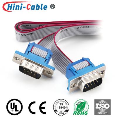 중국 말레 9Pin명 남자인 28AWG 750 밀리미터 길이 데이타 전송 케이블 9Pin 판매용