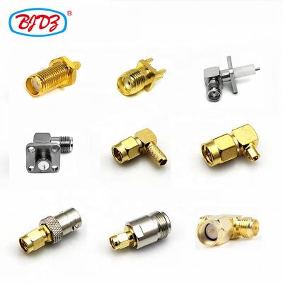 China Factory direct various kinds of rf male and female sma coaxial cable connector plug and jack sma rf connector for sale