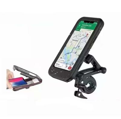 China Adjustable Folding Bicycle Motorcycle Mobile Phone Mobile Phone Stand Waterproof Universal Stand for sale