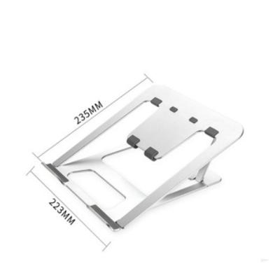 China Aluminum Alloy Adjustable Laptop Desk Cooling Aluminum Folding Mobile Phone/Tablet/Laptop 6 17 inch Laptop Stand for sale