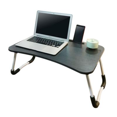 China (Size)Adjustable Cheap Laptop Desk Computer Table For Bed Sofa Portable Folding Wooden Laptop Stand For Home Outdoor for sale