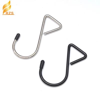 China J Hook Customized Direct S J L Triangle Metal Durable Factory Stainless Steel Metal Triangle Hooks For Home & Retail Industry for sale