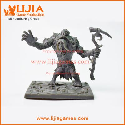 China Eco-Friendly Custom Game Figures Wargame High Quality Character Miniatures Figures Plastic Minis for sale