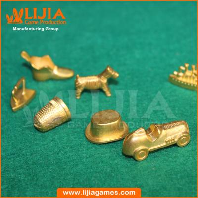 China Eco-Friendly Custom Figures Monopoly Metal Game Custom Brands, Metal Game Figures, Metal Game Pieces for sale