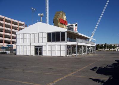 China Tienda de dos pisos grande al aire libre de la alta seguridad con la pared sólida del ABS para la exposición en venta