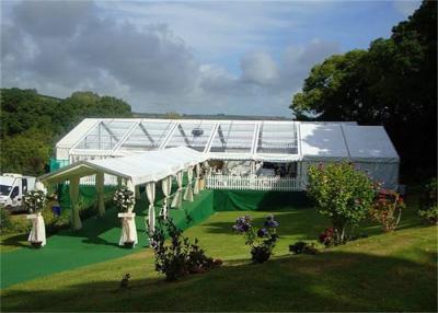 China Marquee Aluminum Wedding Tents Cover Double PVC Waterproof Flame Redartant UV - Resistant for sale