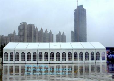 China 20x50m Double Storey Tent with ABS  Glass Wall for Luxury Festival , Outdoor Wedding Tents for sale