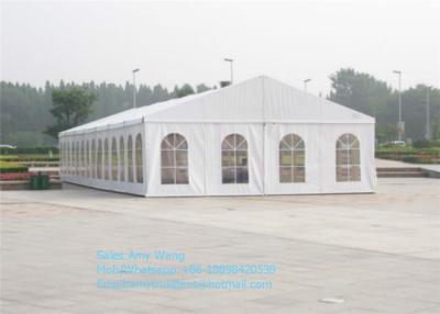 China Waterproof Luxury Garden Party Tents , White Party Tent Gazebo Canopy With Sidewalls for sale