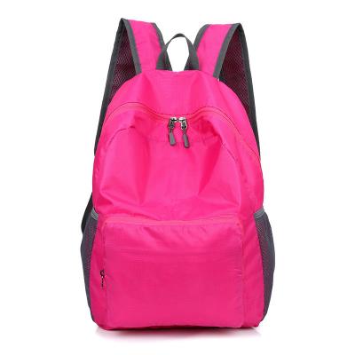 China Breathable Soft Ultralight Outdoor Foldable Backpacks For Climbing School Hiking Cycling Backpacks for sale