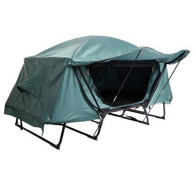 China Extended Type Camping Couples Outdoor Waterproof Tents Single Jump Off Ground Tent Off Ground Camping Tent Bed for sale