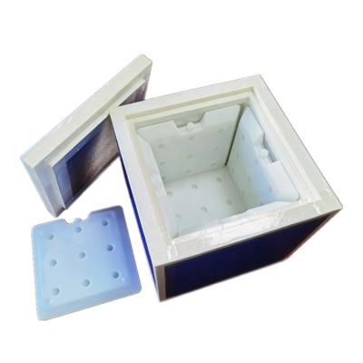 China Waterproof Portable Cool Box Coolers Vacuum Insulation Panel Ice Cooler Box Cold Chain Medicine Vaccine Transport for sale