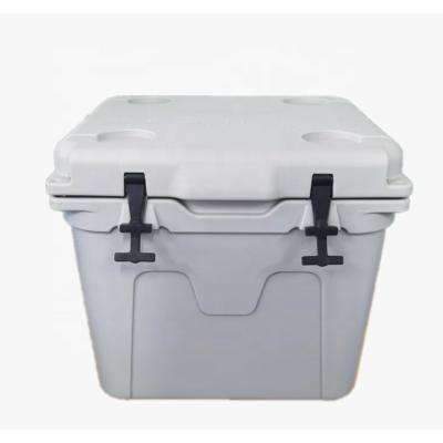 China 50L Roll Plastic Cooler Molding Ice Box Waterproof For Picnic Fishing for sale