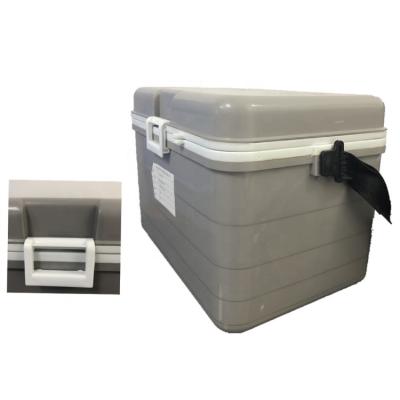 China Waterproof 65L Portable Medicine Storage Injection Cooler Transport Box For Medical Care for sale