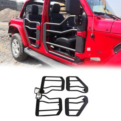 China Automobile Body Parts SpedkingHot Sales 2/4 Half Door Steel Tube Door With Mirrors For Jeep JT Off-Road Body Automotive Auto System Body Kit for sale