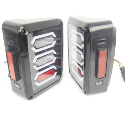 China 2007-2017 ABS+LED Spedking LED Auto Tail Light Lighting Systems For Jeep Wrangler JK for sale