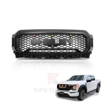 China Ford F150 Bodykit Accessories Car Front Grille ABS Spedking New Product High Quality 2021+ Wholesale Price For FORD F150 for sale