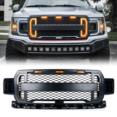 China ABS Spedking 2018 Raptor Accessories 2019 2020 Front Bumper Grill Bodykit Parts For Ford F150 for sale