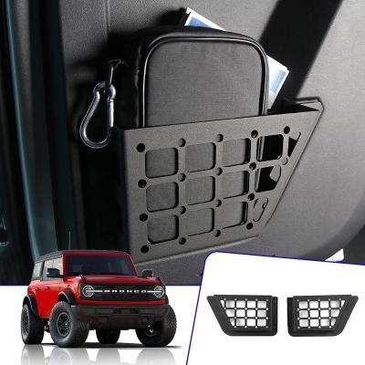 China Spedking Auto Accessories Interior Rear Door Storage Box For Ford Bronco 2021 2022 30*16.5*9.5 for sale