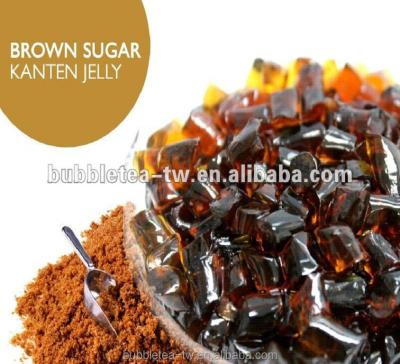 China Best Quality Low Fat Brown Sugar Kanteen Agar Jelly For Bubble Tea for sale