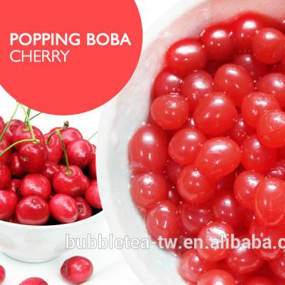 China 2021 Instant TAIWAN BEST QUALITY CHERRY POPPING BOBA JUICE BALL BUBBLE TEA TOPPING for sale