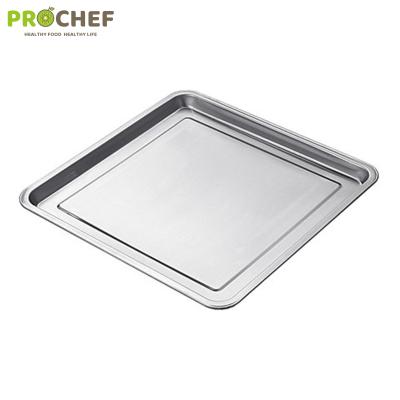 China Cheap Viable Large Capacity Stainless Steel Pan Tray For Dehydrator Food Drying 67*67CM for sale