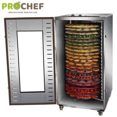 China 22 trays hotel stainless steel rotary electric fish food drying machine/meat food rotaty dehydrator/fruit rotaty drying machine for sale