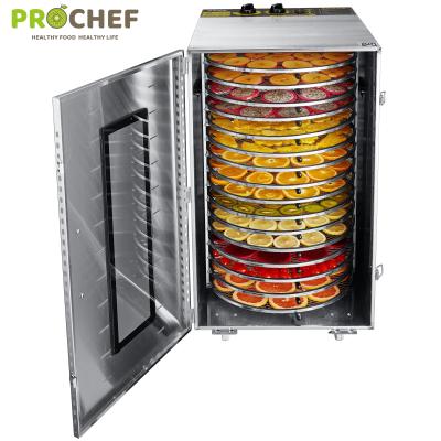 China Hotel 16 Tray Stainless Steel Rotary Electric Fish Food Drying Machine for sale