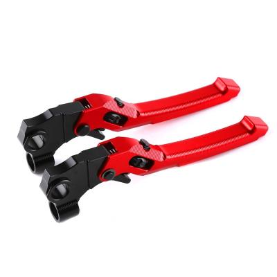 China Aluminum Alloy Motorcycle Accessories Parts Kymco CNC Motorcycle Hand Brake Lever For Kymco AK550 for sale