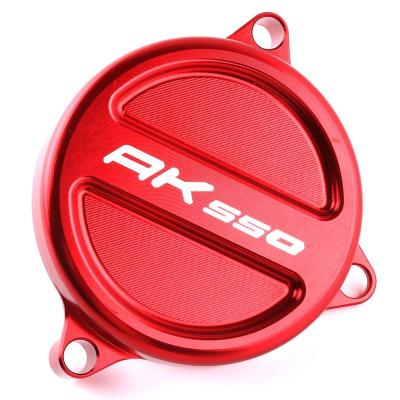 China Aluminum Alloy Motorcycle Accessories Parts Kymco Small CNC Aluminum Motorcycle Chain Cover For Kymco AK550 for sale