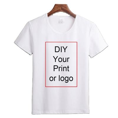 China Baby Kid's Casual Clothes Boy's Men's T-shirt Logo Brand Top Tees Photo Man DIY Print Custom Women's QUICK DRY T-shirt for sale