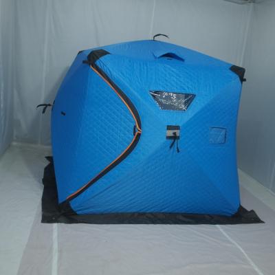 中国 Upright Bracing Type Waterproof Snow Proof Warm Outdoor Winter Fishing Tent 販売のため