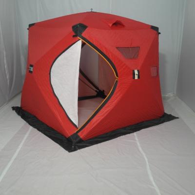 China Straight Binding Type Waterproof Winter Fishing Lover Playing Tent en venta