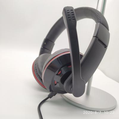 China Headband Gaming Earphone With Microphone Over Ear Computer Headsets For Games for sale