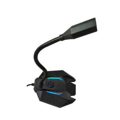 China Professional Headband RGB Light Gaming Microphone For Games for sale