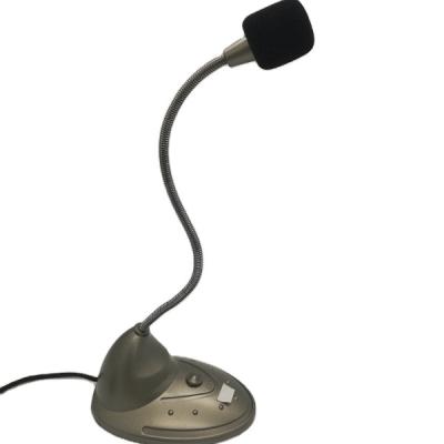 China Headband Metal Microphone Desktop Gooseneck Wired MIC for Speech, USB/3.5 Port Microphone for sale