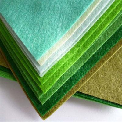 China Waterproof 100 % Polyester Felt Nonwoven Fabric Needle Punched Felt Mat for sale