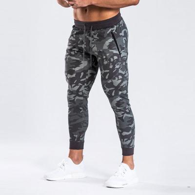 China Couples Breathable Custom Designer Fitness Casual Camo Track Trotter Long Slim Pants for sale