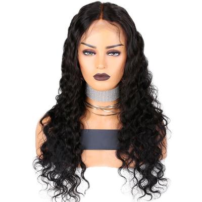 China High Quality Transparent Water Wave Lace Wigs 100% Virgin Hair Water Wave Hair Wigs HD 5x5 Lace Closure 10-30 Inches for sale