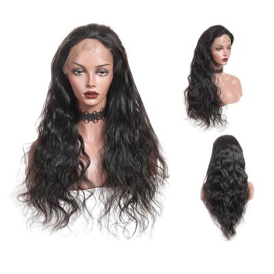 China Best Selling Natural Wave Human Hair Wigs Wholesale Natural Color Virgin Hair Wigs HD 13x4 Lace Front Wigs For Black Women for sale