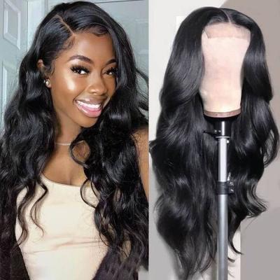 China Body Wave Ready to Ship Brazilian Virgin Hair Body Wave Lace Front Human Hair Wigs Transparent Lace Front Wigs 13*6 for sale