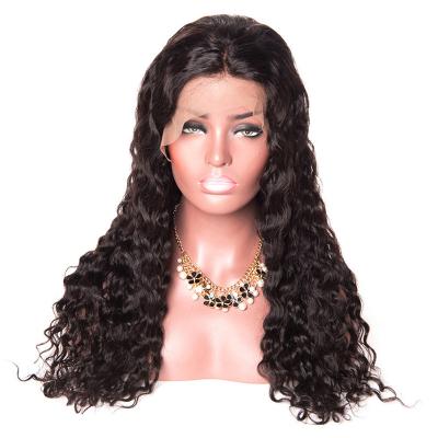 China Best Deep Wave Best Sell Deep Wave Hair Invisible Raw Indian Virgin For Color Women Transparent Full Lace Wig for sale