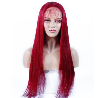 China Hot Selling Brazilian 13x4 Virgin Colored Cheap Straight Body Wave 150% Hair Wig Transparent Lace Front Wigs for sale