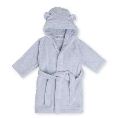 China QUICK DRY different animal hot sale baby design 100% polyester hooded bath towel bathrobe for kids for sale