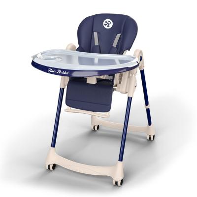 China Comfortable Elevated Cushion Baby Feeding Chair Portable Kids Table Foldable Dining Chair Height Adjustable Baby Umpire Chair for sale