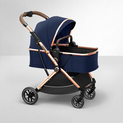 China 2022 Carry Baby Baby Walker Hot Sale China Factory Wholesale Cheap Folding Luxury Baby Carriage Pram For Baby for sale