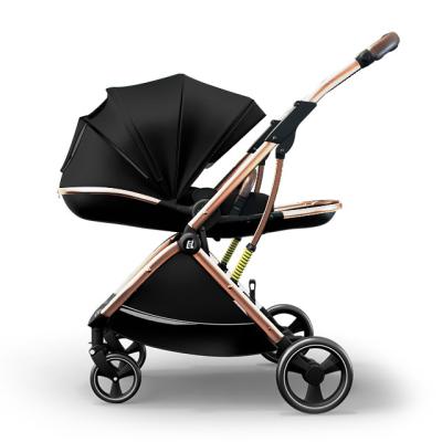 China Wholesale 2022 Luxury Brand New High Quality Travel One High Landscape Folding Hand Stroller With Sunshade for sale