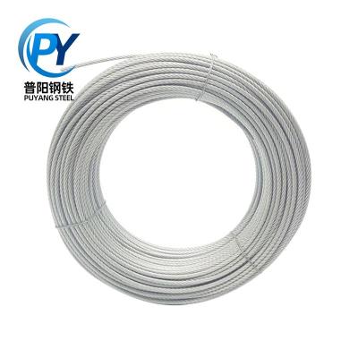 China Factory Supply Wholesale High Quality Galvanized Steel Wire Rope Steel Wire Rope Construction Factory Supply for sale