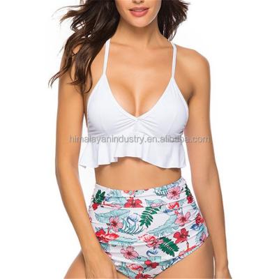 China Plus Size Swimsuit With Bandeau High Cut Two Piece And Waisted Beach Skirt 2022 Two Piece Red Luxury Swinsuit for sale