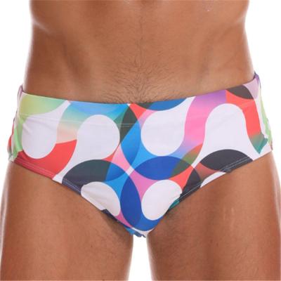 China 2022 Breathable Stylish OEM MEN'S Swim Boxer Mens Swim Brief for sale